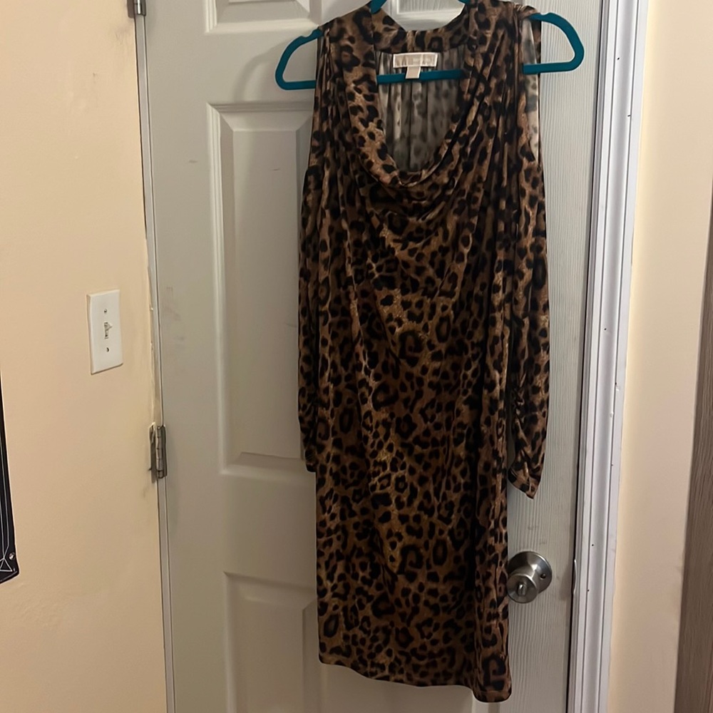 Michael Kors leopard dress